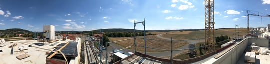 Übersicht Baustelle