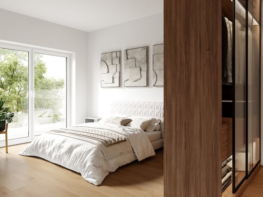 Visualisierung Schlafzimmer THE BIRD