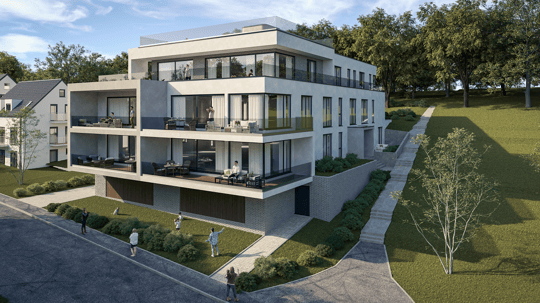 Perspektive Ecke Habichtstalgasse hoch