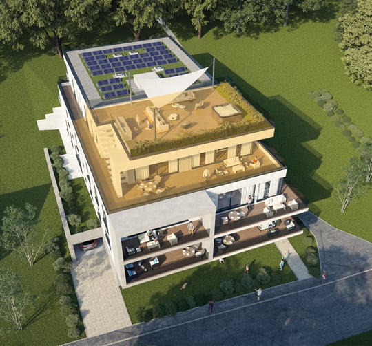 WE09 Penthouse + Rooftop + PV-Anlage